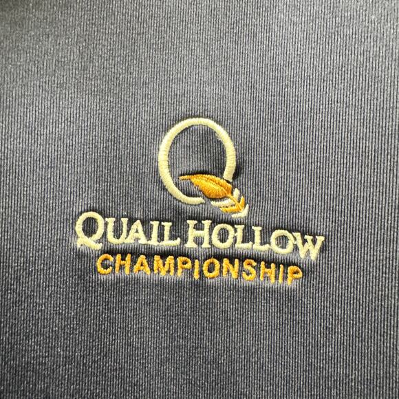 RLX Polo Shirt Mens XL Blue QUAIL HOLLOW CHAMPIONSHIP Golf Performance - Picture 3 of 9